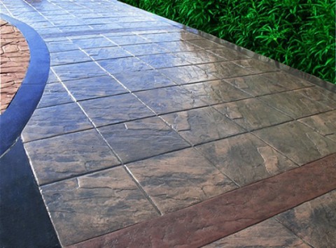 彩色压花艺术地坪特点是如何展现出来的